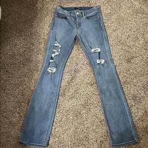 EXPRESS JEANS long length, straight leg bootcut